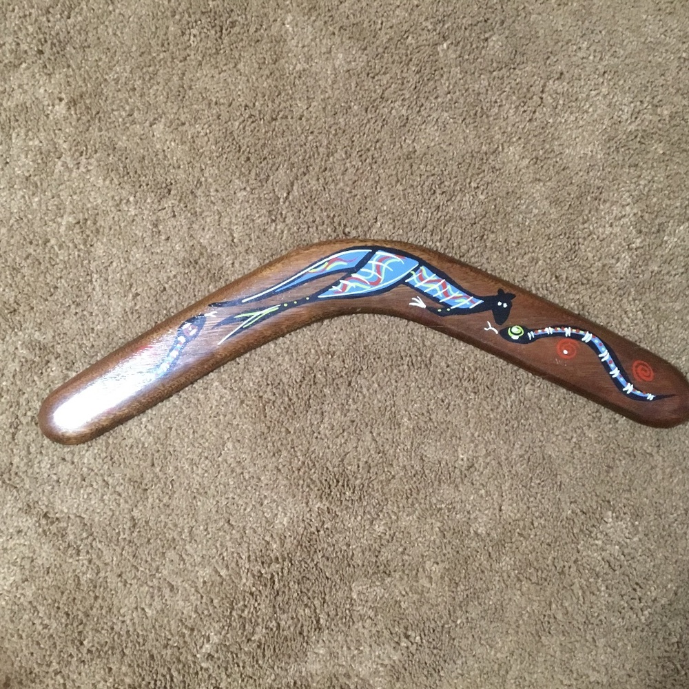 Australia Throwing Boomerang Hand Crafted in Australia - Picture 16 of 16